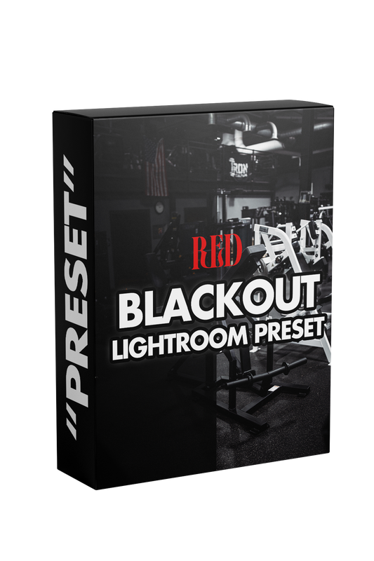 Blackout Lightroom Preset